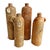 Set of four antique German and Dutch Herzogthum Nassau Selters earthware bottles. Circa 1800. Recovered from shipwreck off...