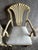 Late 20th Century Pair of Gustavian Arm Chairs With Bee Upholstery For Sale - Image 5 of 12