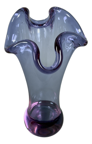 Vintage Murano Glass Vase, 1970s