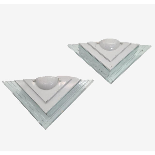Geometric Model 1302s Lighting House Wall Lamps, 1990s, Set of 2 For Sale - Image 14 of 14