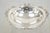 Vintage Sheridan Victorian Style Silver Plated Footed Scalloped Oval Fruit Bowl For Sale - Image 4 of 12