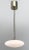 Italian Uno Polished Brass Glossy White Murano Glass Shade Pendant by Fabio LTD For Sale - Image 6 of 8
