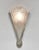 Metal French Art Deco Ejg Floral Slip Shades Wall Sconces 1930s - A Pair For Sale - Image 7 of 12