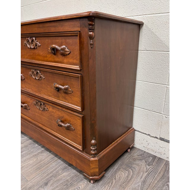 Antique 19th Century Victorian Eastlake Dresser Commode For Sale - Image 4 of 12