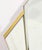 White Vintage Italian Wall Mirror with Integrated Light, 1980s For Sale - Image 8 of 13