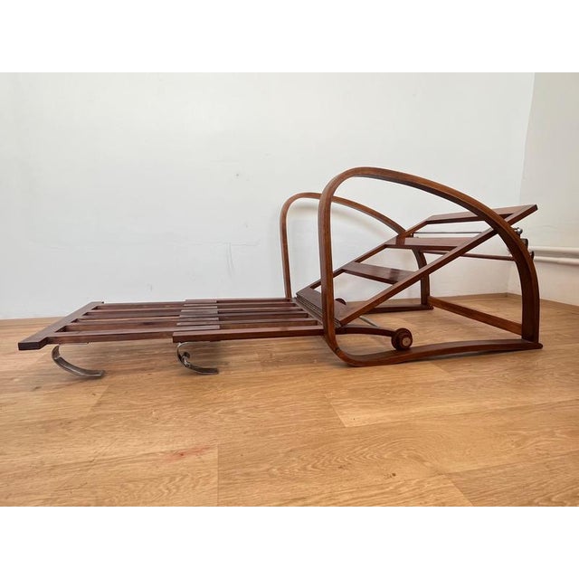 H-74 Adjustable Lounge Chair by Jindrich Halabala for Up Závody, 1930s For Sale - Image 11 of 12
