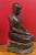 18th Century Thai Hand Carved Lacquered Wood Sculpture of a Seated Monk For Sale - Image 12 of 13
