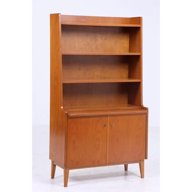Vintage Teak Bookcase, 1960s For Sale - Image 3 of 11
