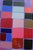 "Squares / Turquoise Purple Orange" Large Abstract Oil Painting by Simon Findlay For Sale - Image 12 of 17