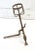 Early 20th Century Pair of Early 20th Century Primitive Wrought Iron 'Montignies' Andirons For Sale - Image 5 of 7