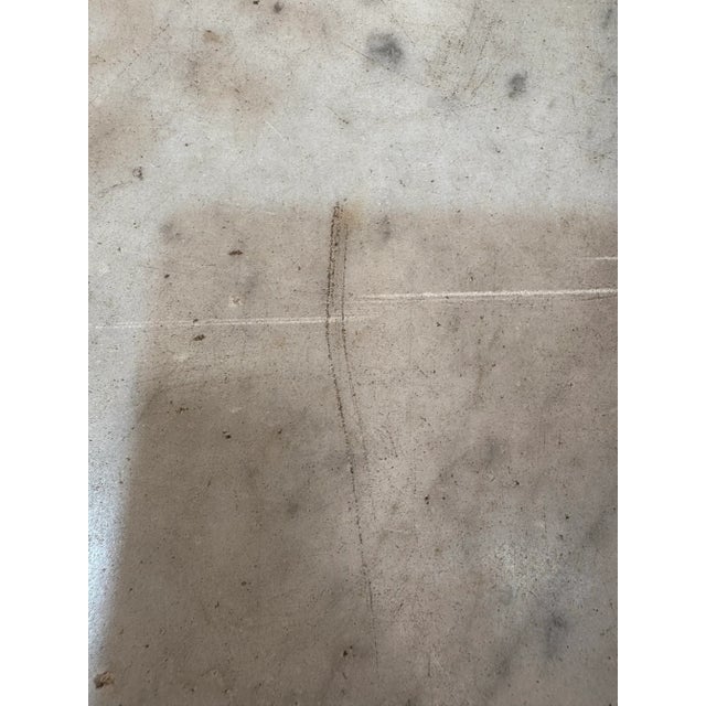 French Louis XVI Style Marble-Top Parcel-Ebonized Commode For Sale - Image 11 of 12