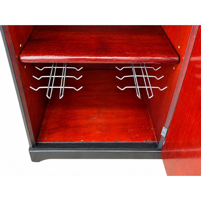 Circa 1940's Hollywood Regency/Art Deco Cocktail Bar For Sale In New York - Image 6 of 11
