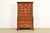 Baker Furniture Historic Charleston Chippendale Carved Mahogany and Burl Wood Eleven-Drawer Highboy Dresser For Sale - Image 14 of 14
