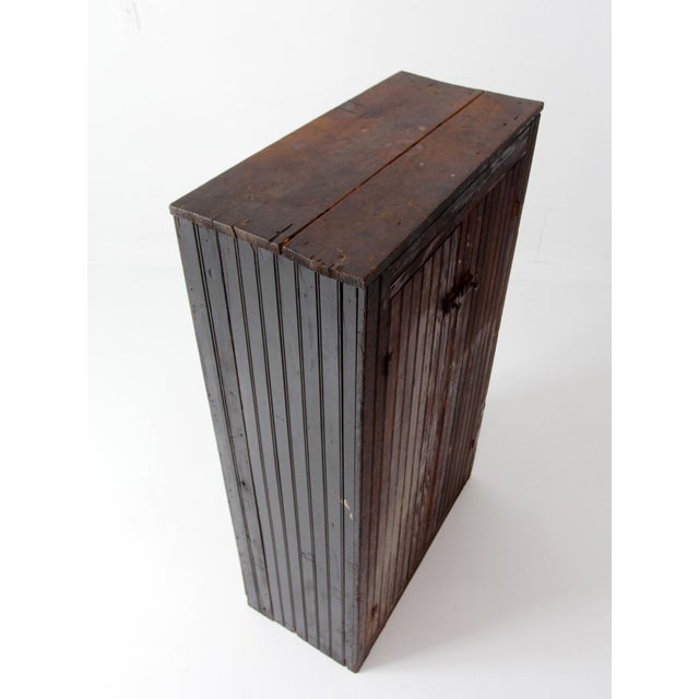 Antique Primitive Cabinet Cupboard For Sale - Image 16 of 18