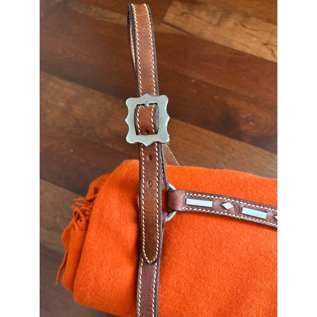 Brown Vintage Equestrian 1970’s Leather Horse Halter For Sale - Image 8 of 15