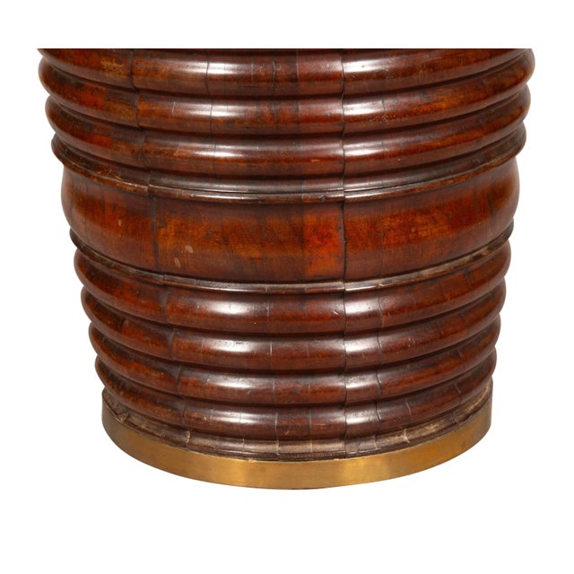 William IV Irish Mahogany Peat Bucket For Sale - Image 3 of 8