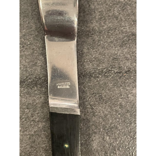 Stainless Steel 3010 Cutlery by Helmut Alder for Amboss, 1957, Set of 4 For Sale - Image 6 of 8