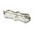 Early 20th Century 1930's Platinum and 14k White Gold Diamond Filigree Pin/ Pendant For Sale - Image 5 of 6
