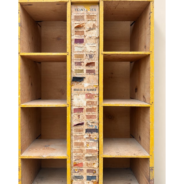 French La Fixine Advertising Shop Display Cabinet, 1920s For Sale - Image 6 of 12