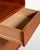 Brown Teak Bookcase with Pull-Out Desk, Sweden, 1950s For Sale - Image 8 of 14