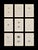 A collection of nine Victorian natural history bookplates depicting the beautifully varied eggs of British birds,...