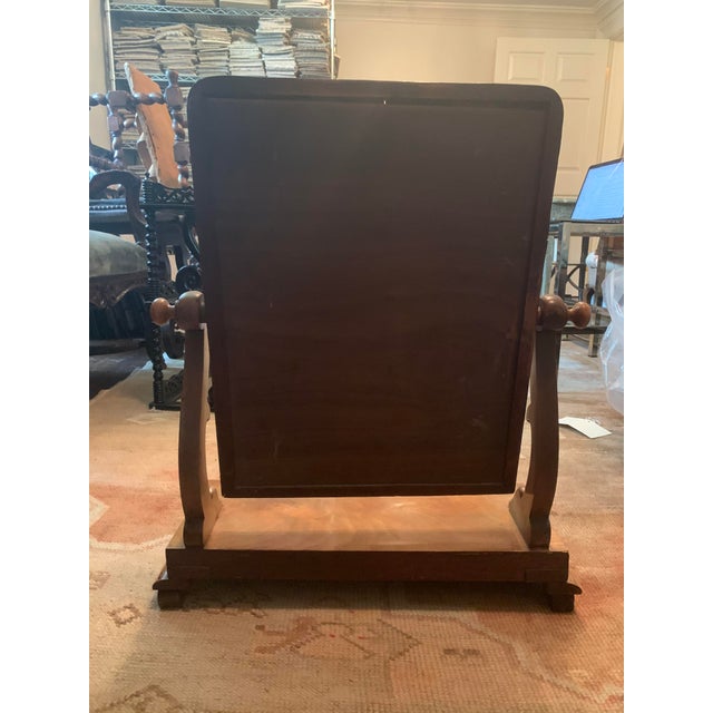 A true statement piece. A one-of-a kind, Antique Shaving Mirror from Italy c. 1920,