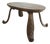 Mid Century Italian Wooden Bench With Baroque Style Legs For Sale