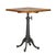 Matthew Izzo Home French Rotunde Iron and Wood Cafe Table For Sale - Image 4 of 4