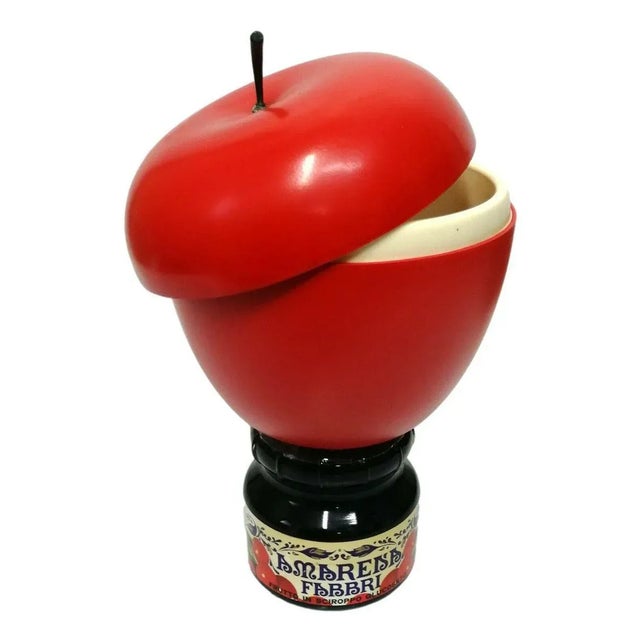 Glass Black Cherry Cookie Holder, 1960s For Sale - Image 7 of 8