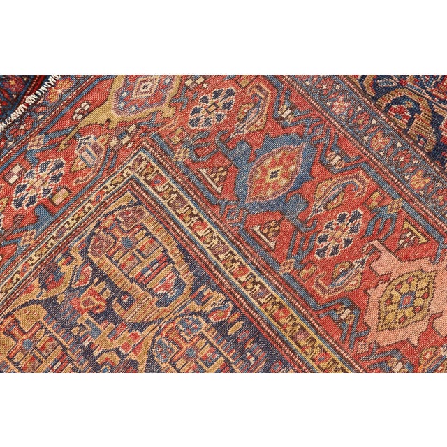Antique Persian Kurdish Rug With Vibrant All-Over Design 3'10 X 5'10 For Sale - Image 11 of 11