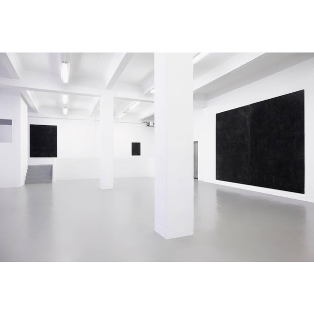 Not Yet Made - Made To Order Large Black Painting by Enrico Dellatorre For Sale - Image 5 of 14