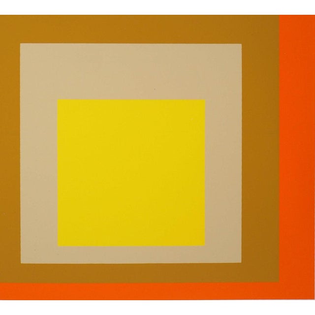 Bauhaus Josef Albers, Homage to the Square, Yes Sir, Screen Print For Sale - Image 3 of 6