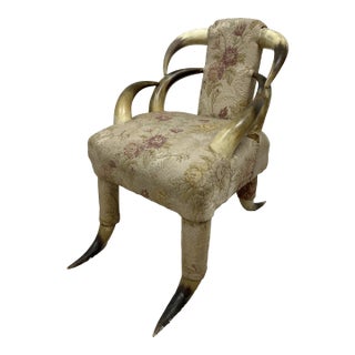 Antique Child's Horn Chair For Sale