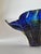 Sculptural Cobalt Blue Art Glass Centerpiece Bowl from Egermann, 1980s For Sale - Image 9 of 18