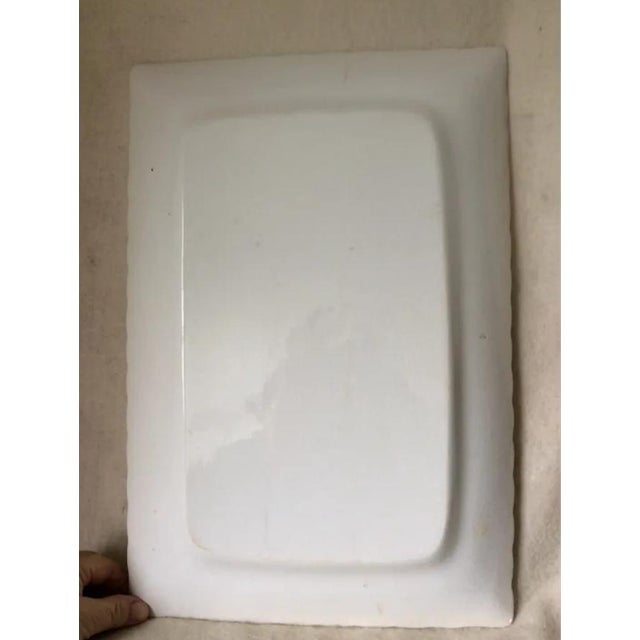 Late 19th Century Antique Victorian C1880s Ironstone Platter, Theater Actress Lillie Langtry For Sale - Image 5 of 7