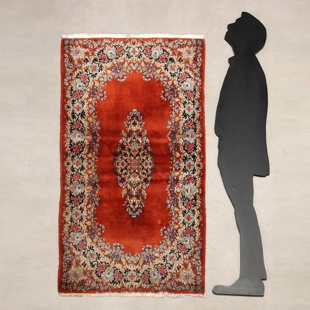 Tabriz rug in cotton and wool, fine knot, hand-made. This piece is attributed to the mentioned designer/maker. It has no...