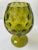 Green Mid-Century Handcrafted Murano Glass Vase in the Style of Ercole Barovier For Sale - Image 8 of 13