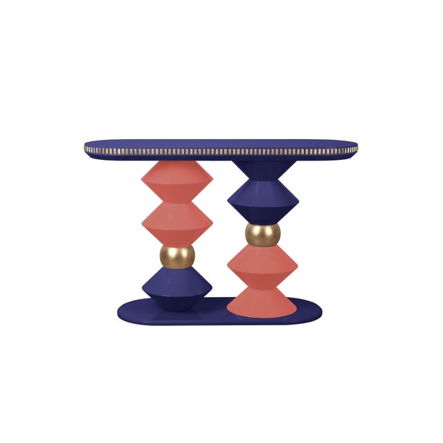 Not Yet Made - Made To Order Cortez Console Table by Malabar For Sale - Image 5 of 15