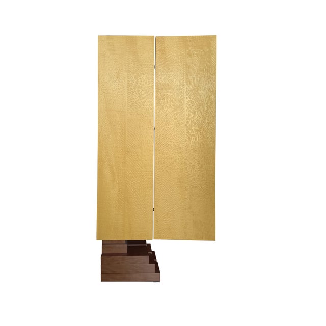 Wood Mayan Totem Yellow by Pietro Meccani for Meccani Design For Sale - Image 7 of 13