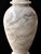 White Ziarat White Marble Vase – Handcrafted Natural Stone Decorative Urn, 6" X 6" X 18" For Sale - Image 8 of 8