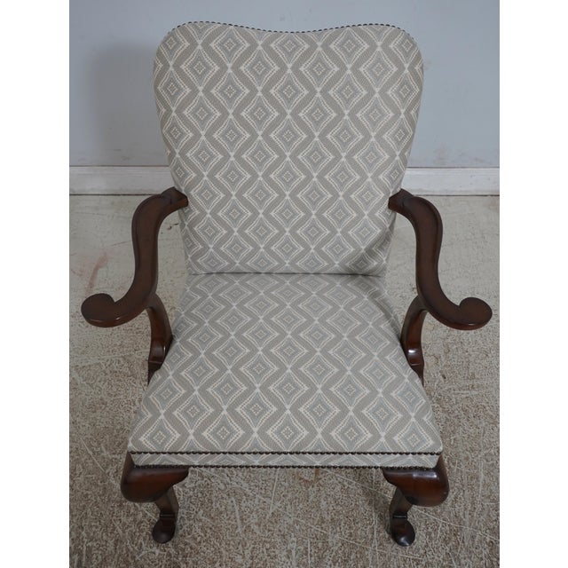 Age: Approx: 25 Years Old Details: High Quality Construction English Style Tack Head Trim Walnut Finish Clean Well Cared...
