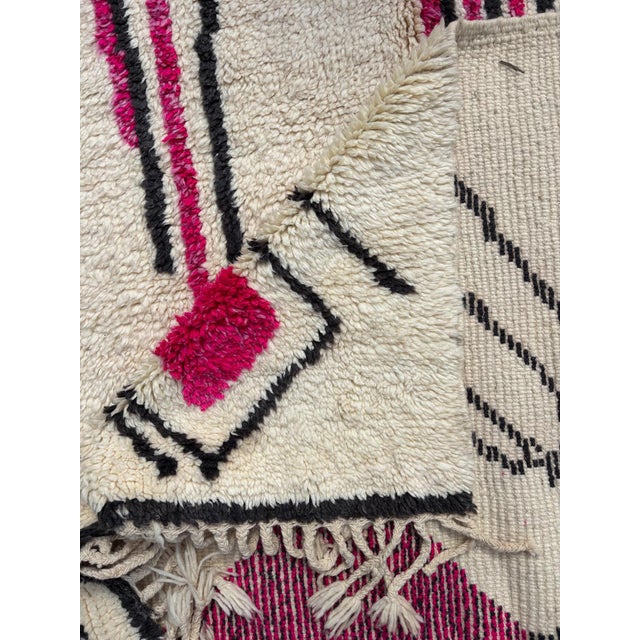Modern Colorful Moroccan Rug For Sale - Image 9 of 9