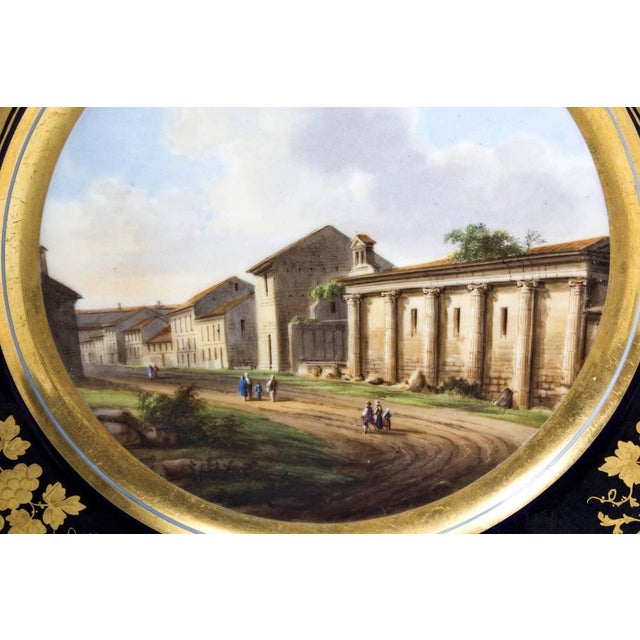 19th Century Porcelain Plate from Pucher Deroche, Paris For Sale - Image 3 of 10