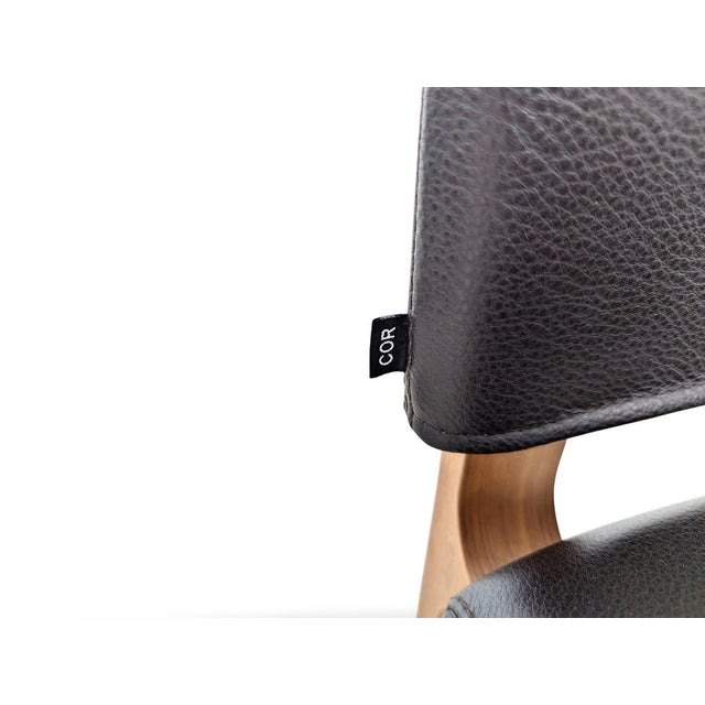 Chair in Leather from COR, Set of 5 For Sale - Image 11 of 12