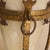 Alabaster 20th Century French Alabaster Vase + Gilt Metal Stand For Sale - Image 8 of 8
