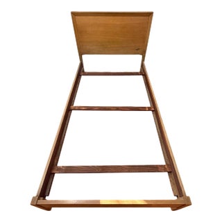 1950s Mid-Century Modern Twin Bed Frame and Headboard For Sale