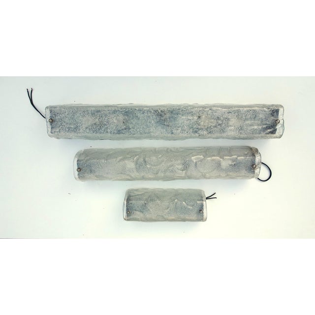 Large Wall Lamps in Glass from RZB Leuchten, 1970s, Set of 3 For Sale - Image 15 of 15