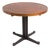 Italian Round Dining Table by Vittorio Gregotti with Brass Legs, 1950 For Sale