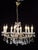 2000 - 2009 8-Arm Chandelier with Trimmings For Sale - Image 5 of 6