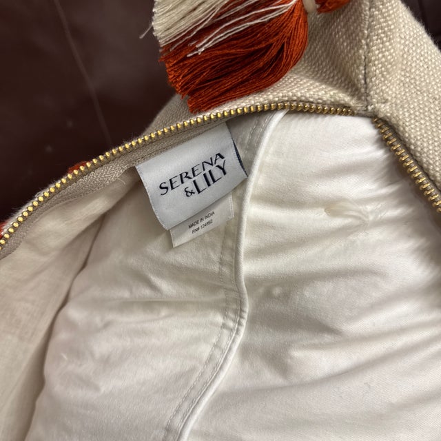 Serena and Lily Accent Pillow For Sale - Image 10 of 12